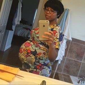 Floral Maternity Dress❤️